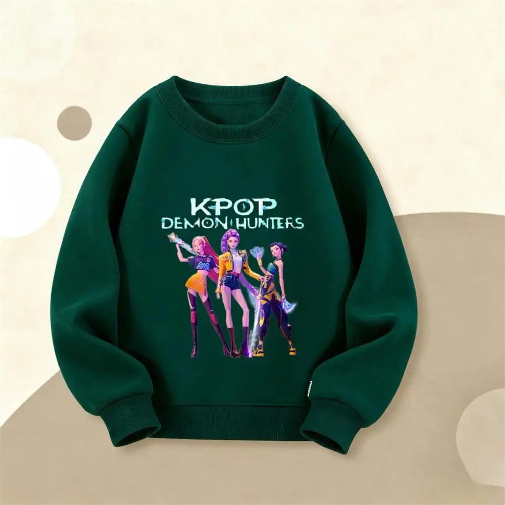Felpa KPOP In Vari Colori per Bambini da 18 Mesi a 7 Anni