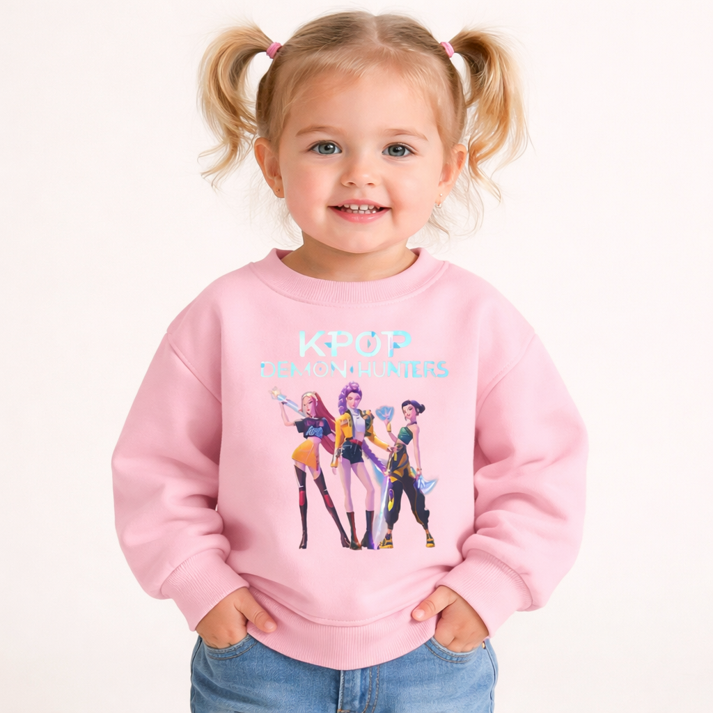 Felpa KPOP In Vari Colori per Bambini da 18 Mesi a 7 Anni