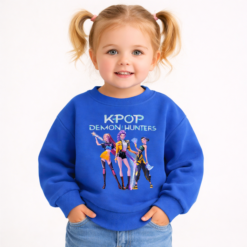 Felpa KPOP In Vari Colori per Bambini da 18 Mesi a 7 Anni