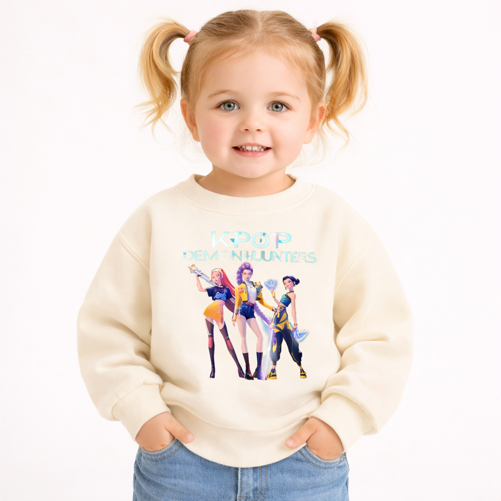 Felpa KPOP In Vari Colori per Bambini da 18 Mesi a 7 Anni
