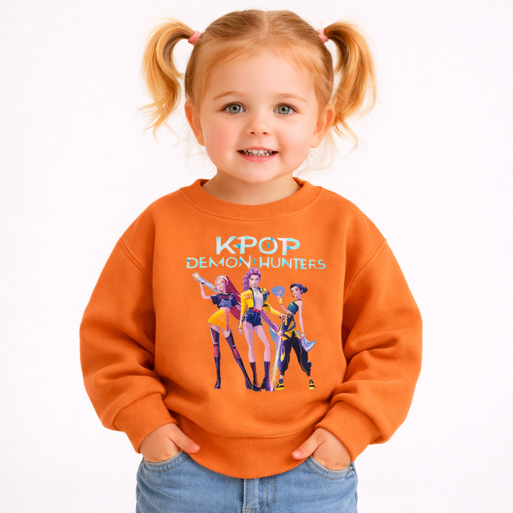 Felpa KPOP In Vari Colori per Bambini da 18 Mesi a 7 Anni