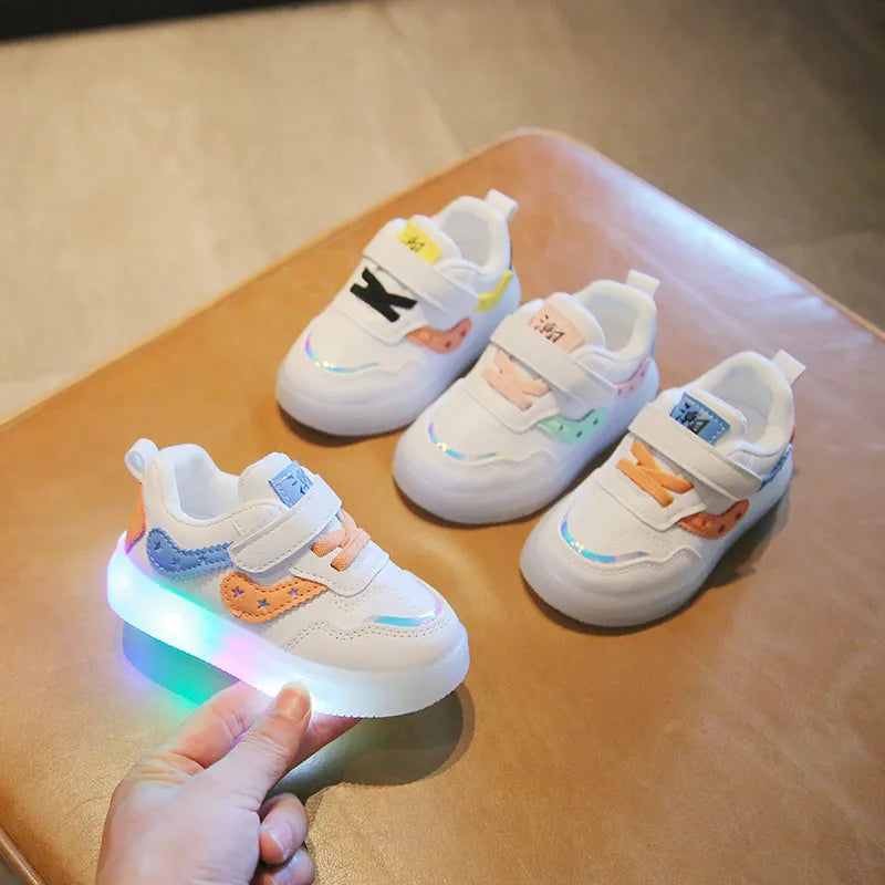 Scarpe da Tennis con LED per bambini Multivariante