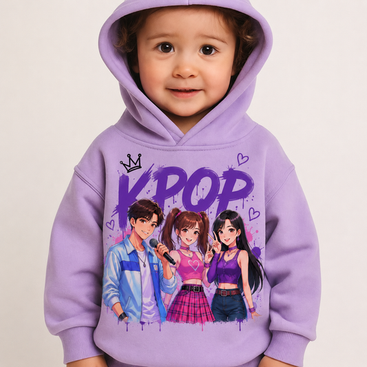 Felpa Collezione KPop Music – Da 3 a 14 Anni