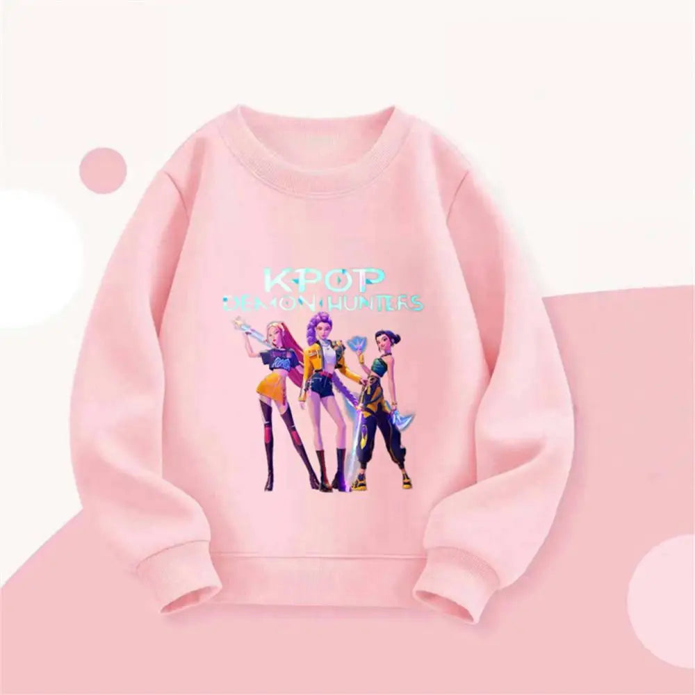 Felpa KPOP In Vari Colori per Bambini da 18 Mesi a 7 Anni