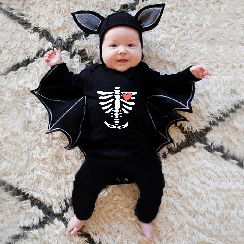 Costume Travestimento Pipistrello per Bambini da 0 a 24 Mesi