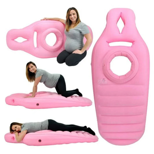 Cuscino Gravidanza e Tappetino yoga gonfiabile per per donne incinte