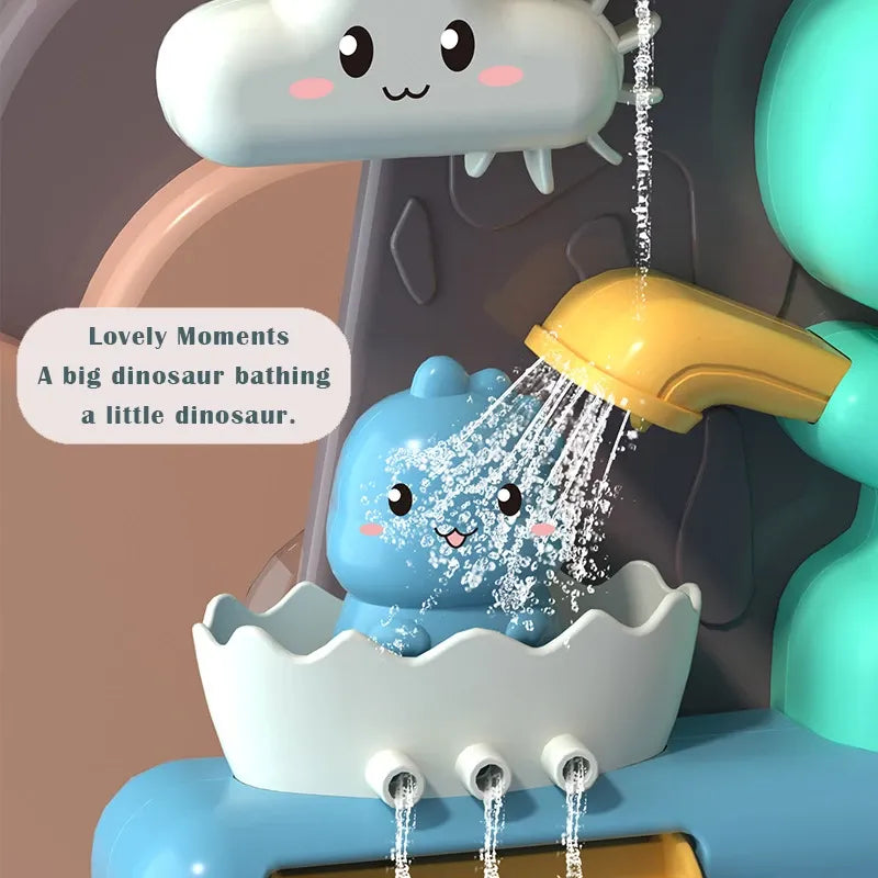 Juego de Baño Baño con Mamá Dinosaurio
