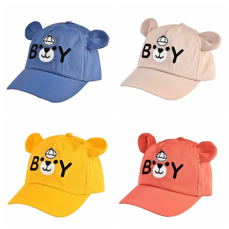 Cappellino estivo animaletti per bambini multivariante