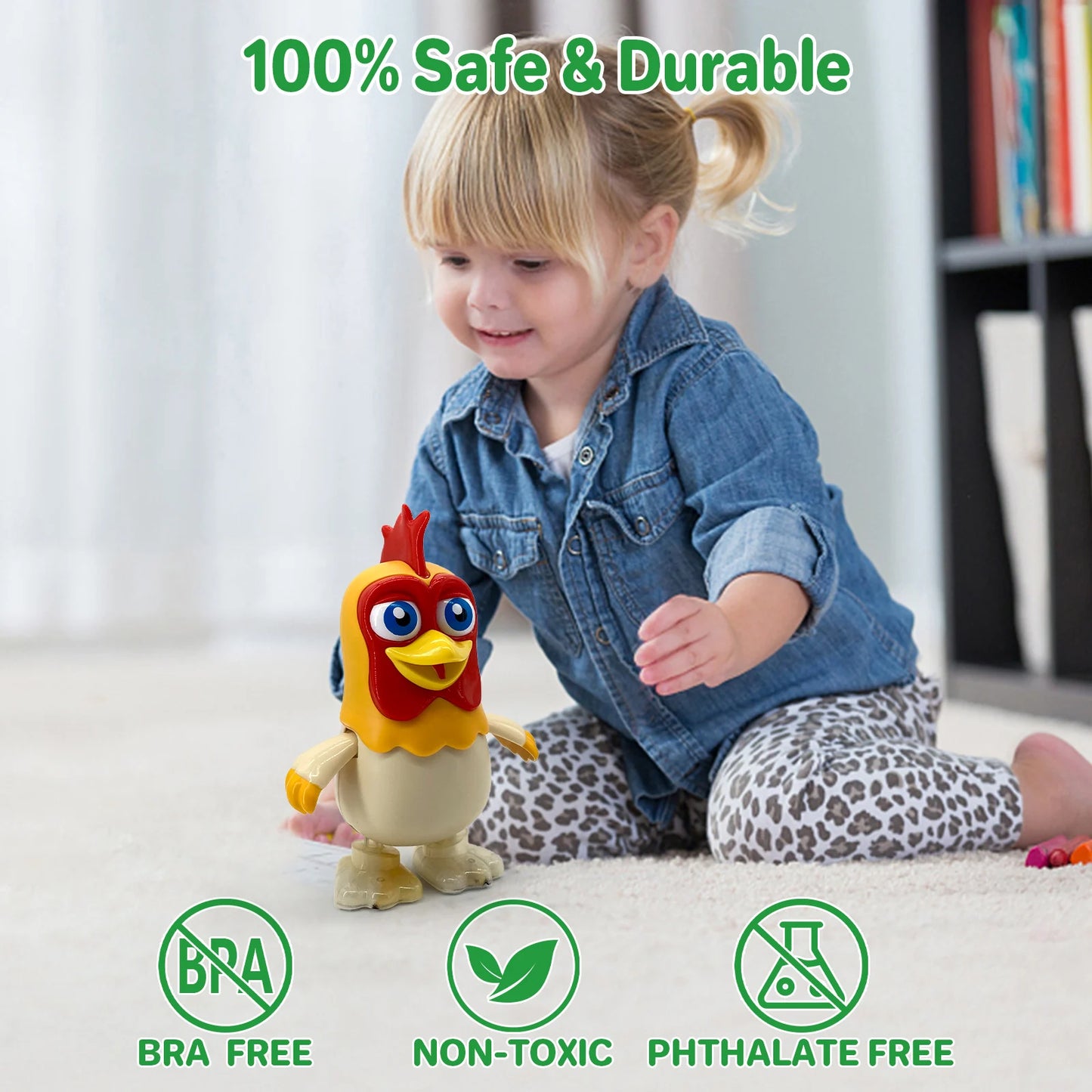 Jeu musical interactif Dancing Chicken pour enfants