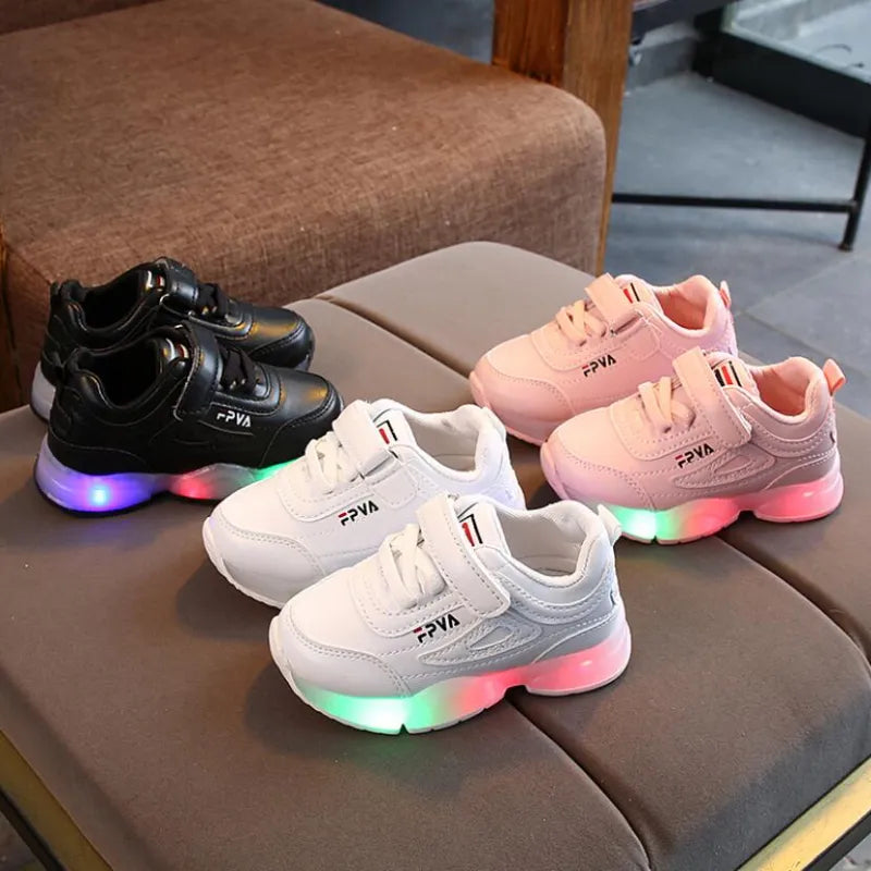 Scarpe Sportive con Led per Bambini Multivariante