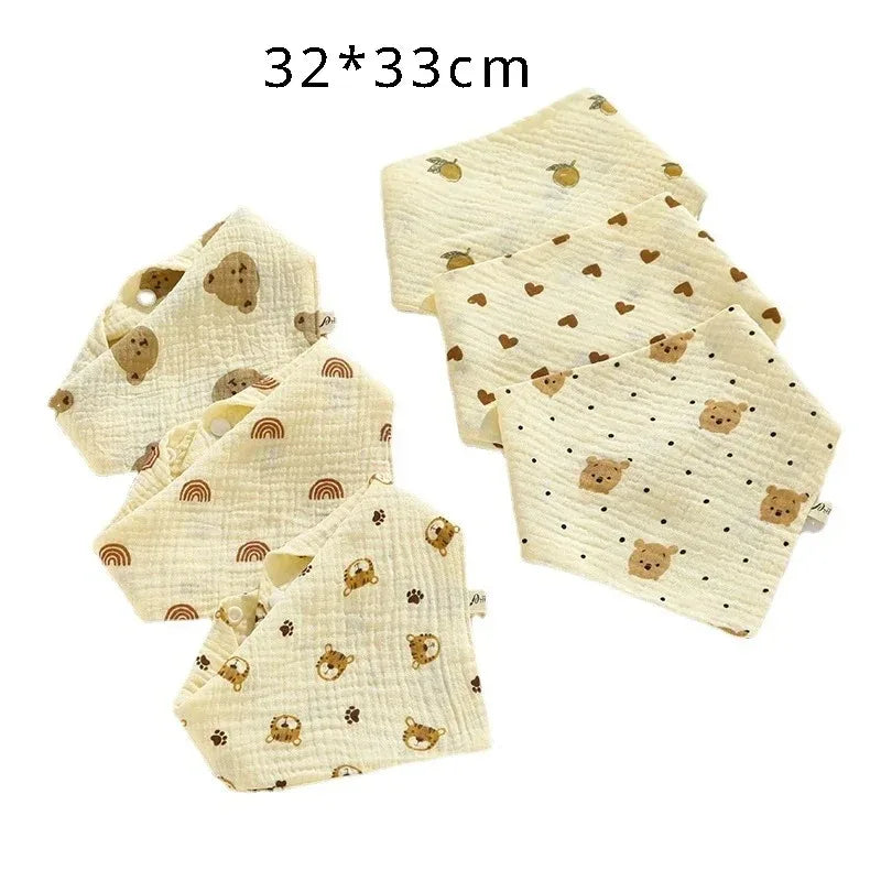 Bandana bavoir enfant multivariées