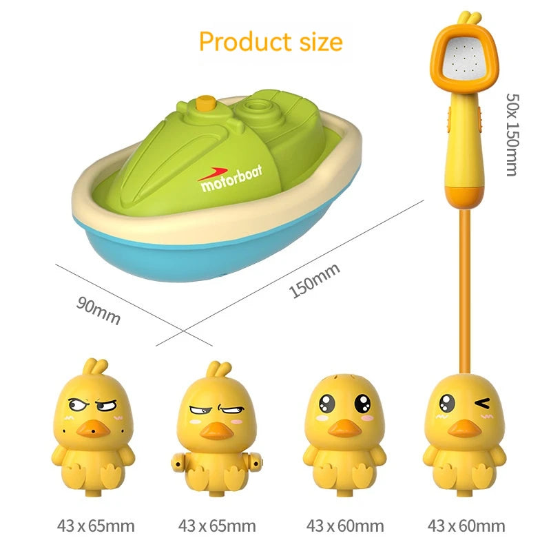 Gioco da bagno paperotti spruzzini per bambini multivariante