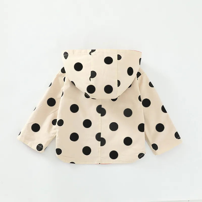 Trench Double-Face con Cappuccio per Bambini Multivariante