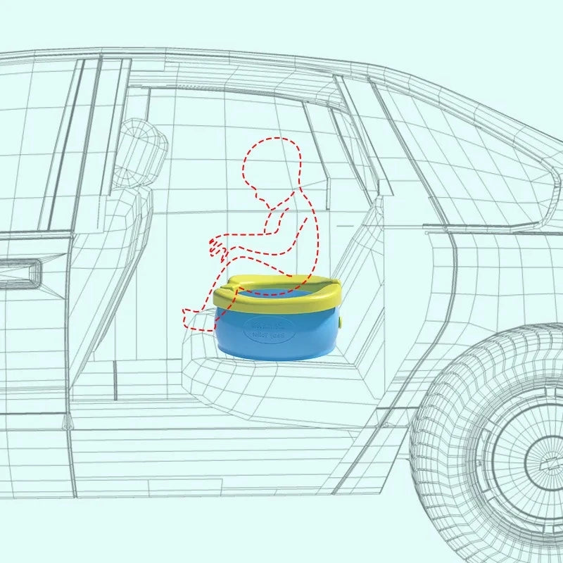 Training Seat Vasino Pieghevole da Viaggio per Bambini Multivariante