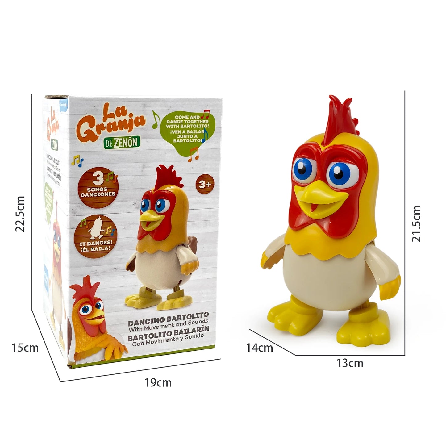 Jeu musical interactif Dancing Chicken pour enfants