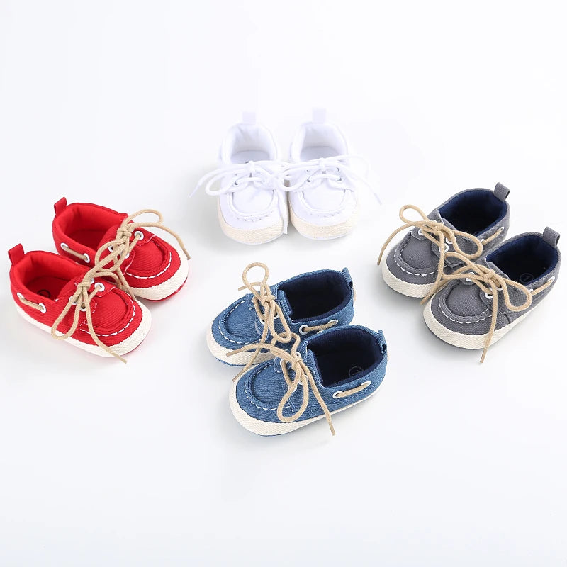 Scarpe Primi Passi in Tela per Bambini Multivariante