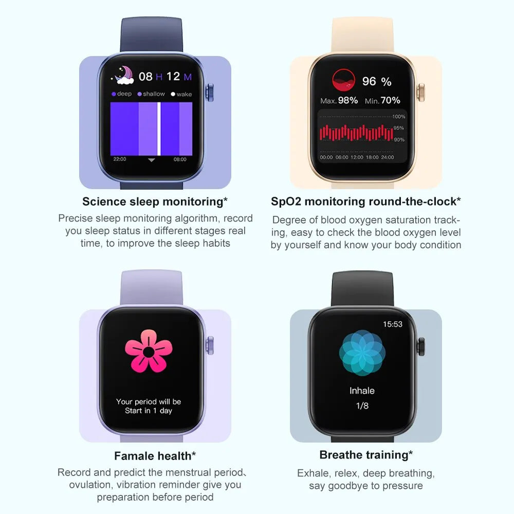 Smartwatch per Adulti e Bambini multifunzione multivariante