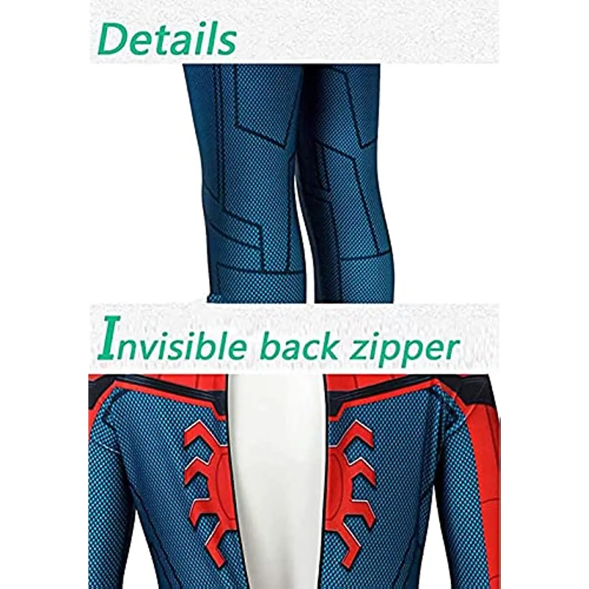 Costume Travestimento Spiderman taglie da 4 a 12 Anni