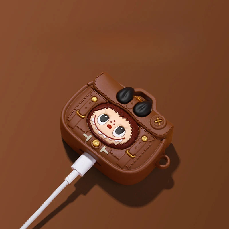 Custodia per auricolari AirPods Labubu