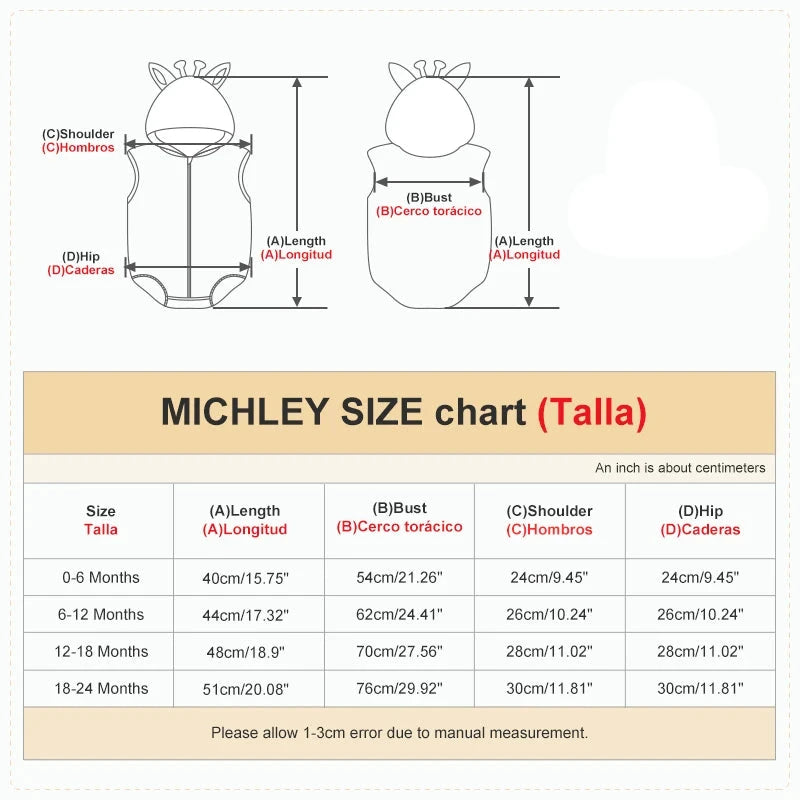 Costume Travestimento per Neonati Animale Multivariante