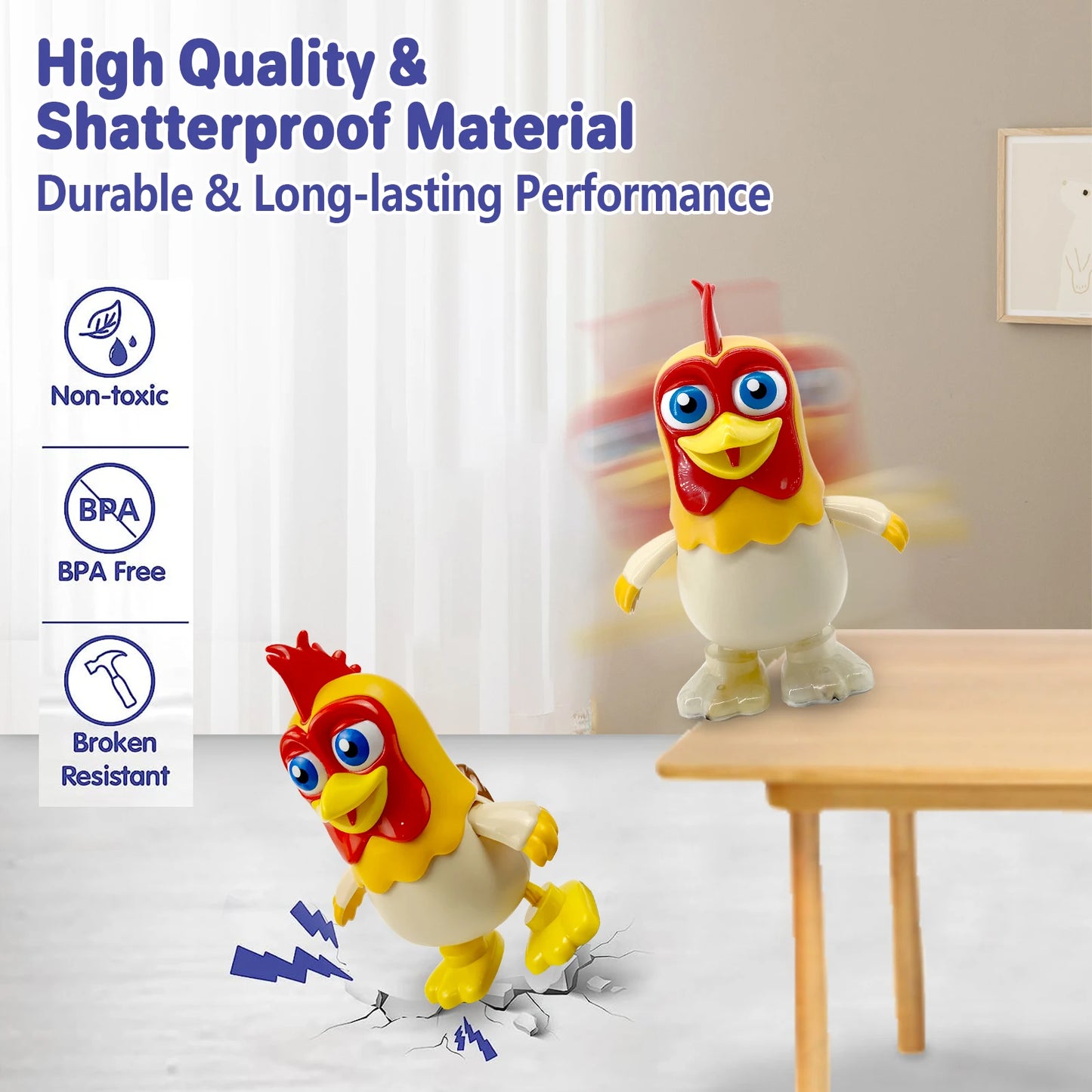 Jeu musical interactif Dancing Chicken pour enfants