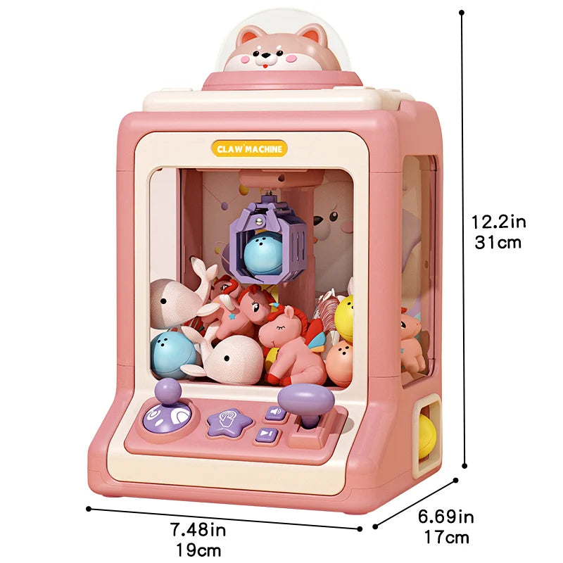 Juego de apretar y pescar el peluche