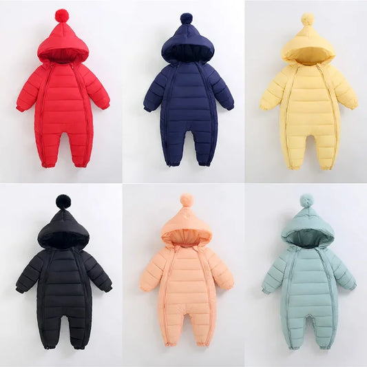 Tuta Termica Intera Impermeabile con Cappuccio e doppia Zip Multicolore