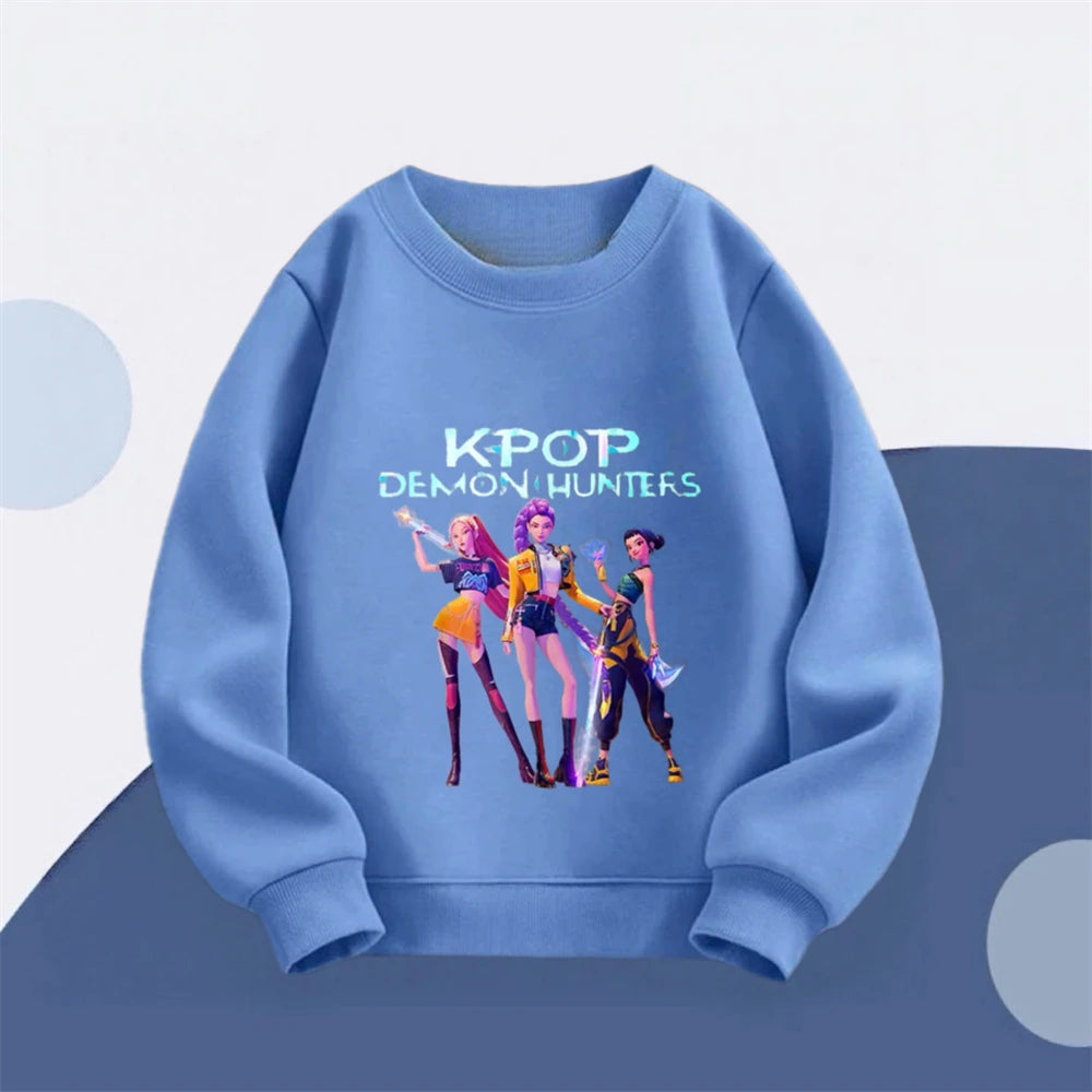 Felpa KPOP In Vari Colori per Bambini da 18 Mesi a 7 Anni