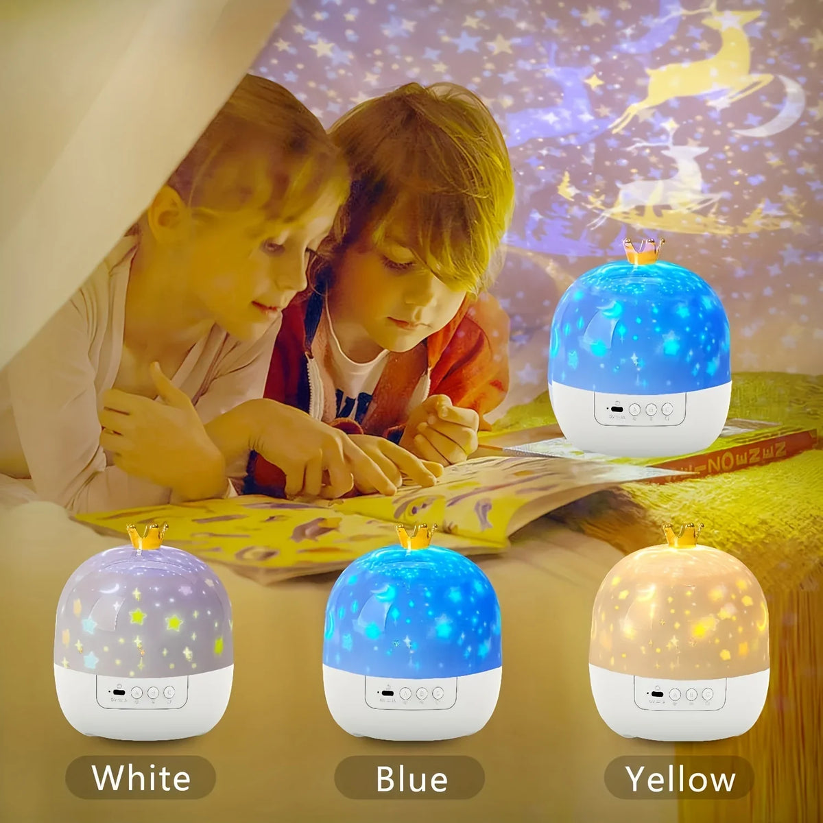 Luce Notturna Proiettore Fantasy – Regalo per Bambini