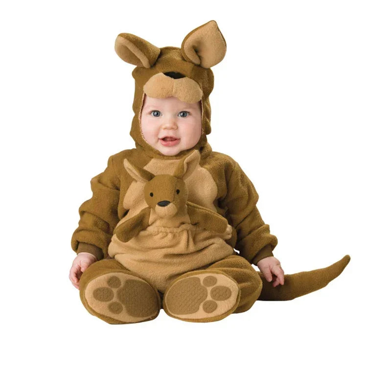 Costume Travestimento per Bambini 6M-24M Multivariante Drago Leone Elefante