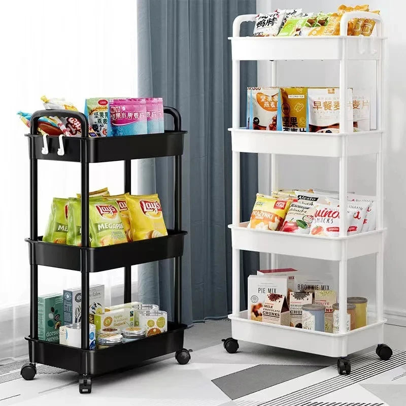 Carrello portaoggetti con ruote per bambini multivariante