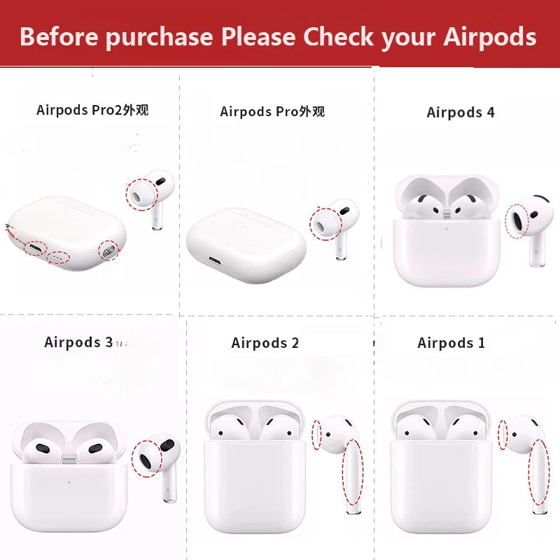 Custodia per auricolari AirPods Labubu