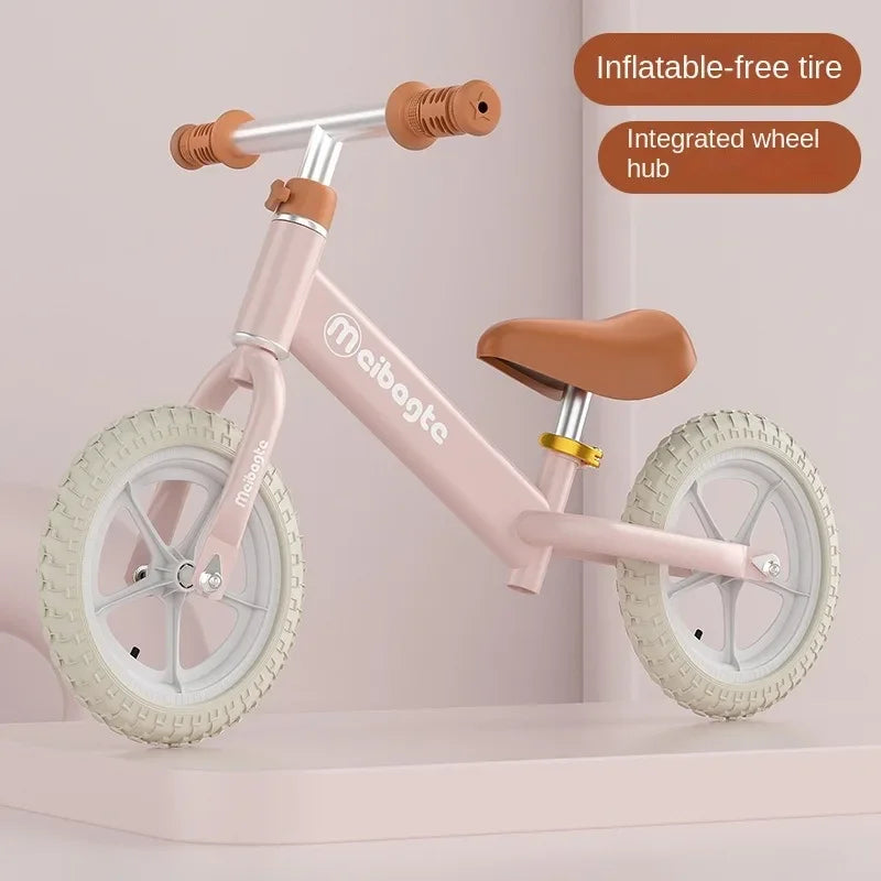 Balance Bike per bambini colori bianco blu o rosa
