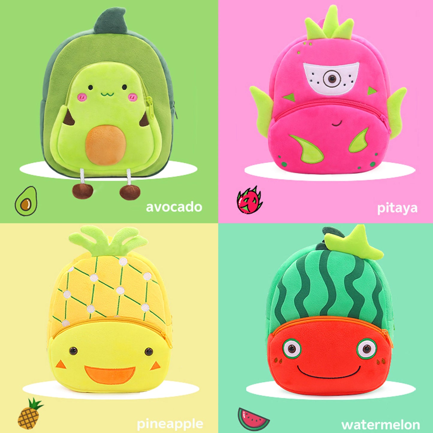 Zaino morbido frutta multivariante