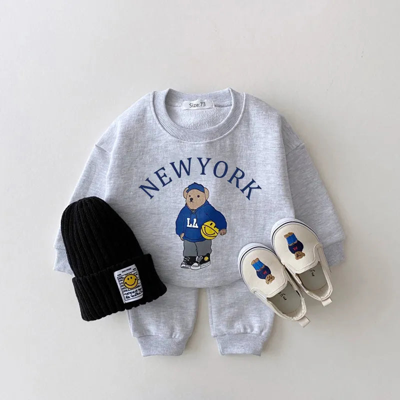Ensemble de survêtement enfant en coton New York