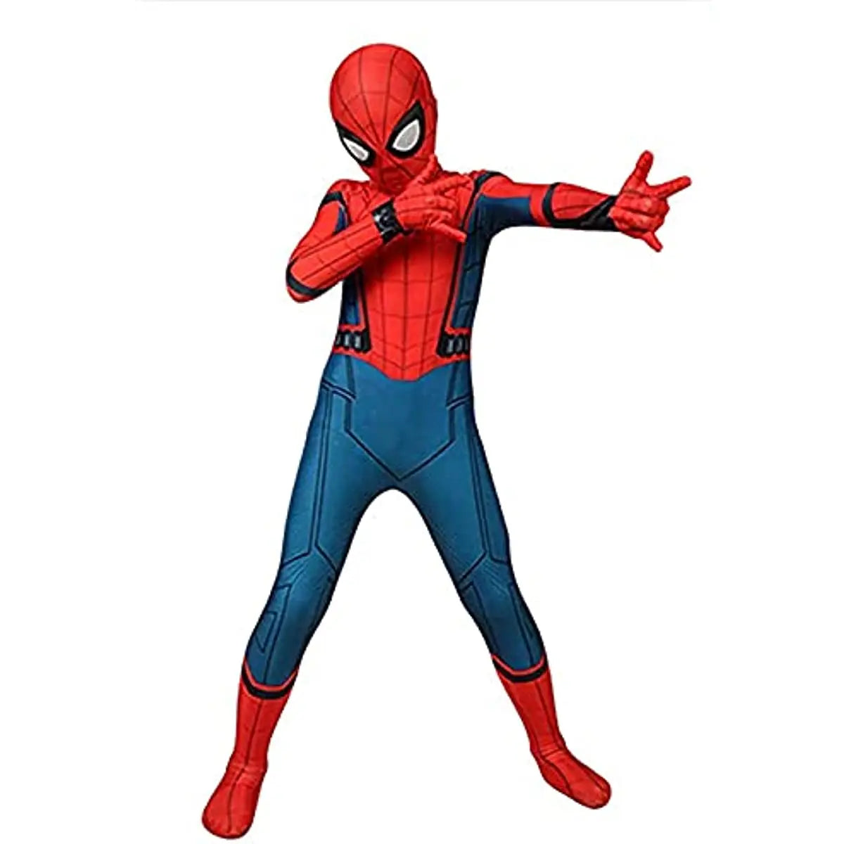 Costume Travestimento Spiderman taglie da 4 a 12 Anni