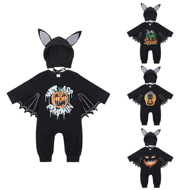 Costume Travestimento Pipistrello per Bambini da 0 a 24 Mesi