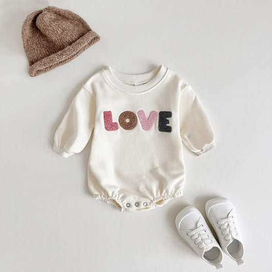 Sweat une pièce multicolore Baby Love