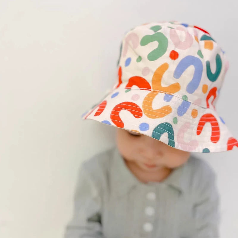 Bob brodé double face pour enfant