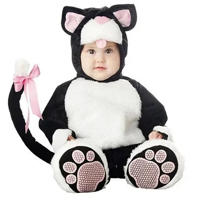 Costume Travestimento per Bambini 6M-24M Multivariante Drago Leone Elefante