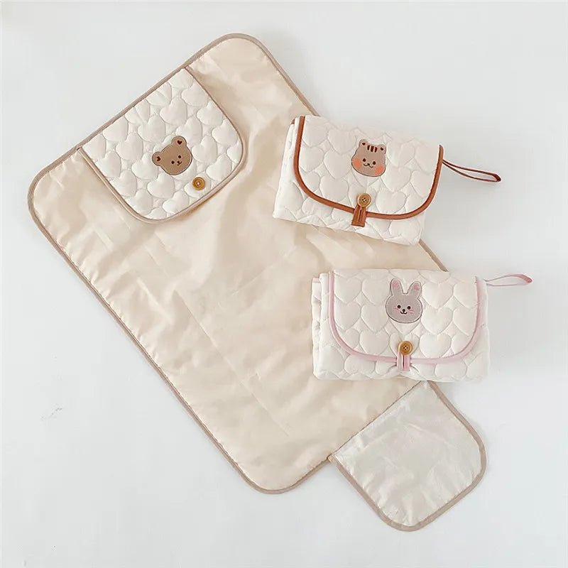 Fasciatoio Portatile Ripiegabile in Cotone 50x70