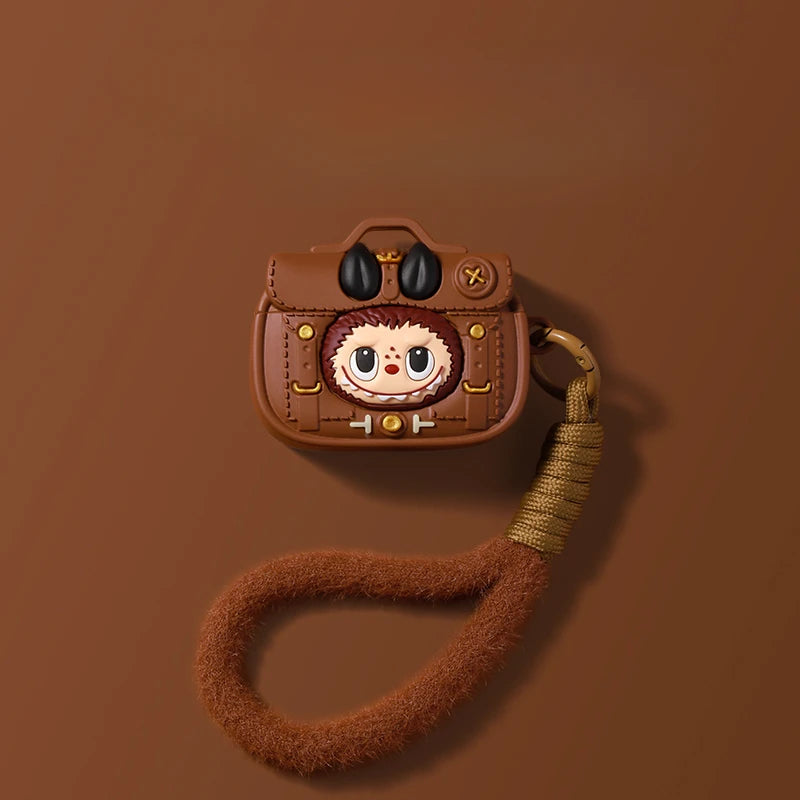 Custodia per auricolari AirPods Labubu