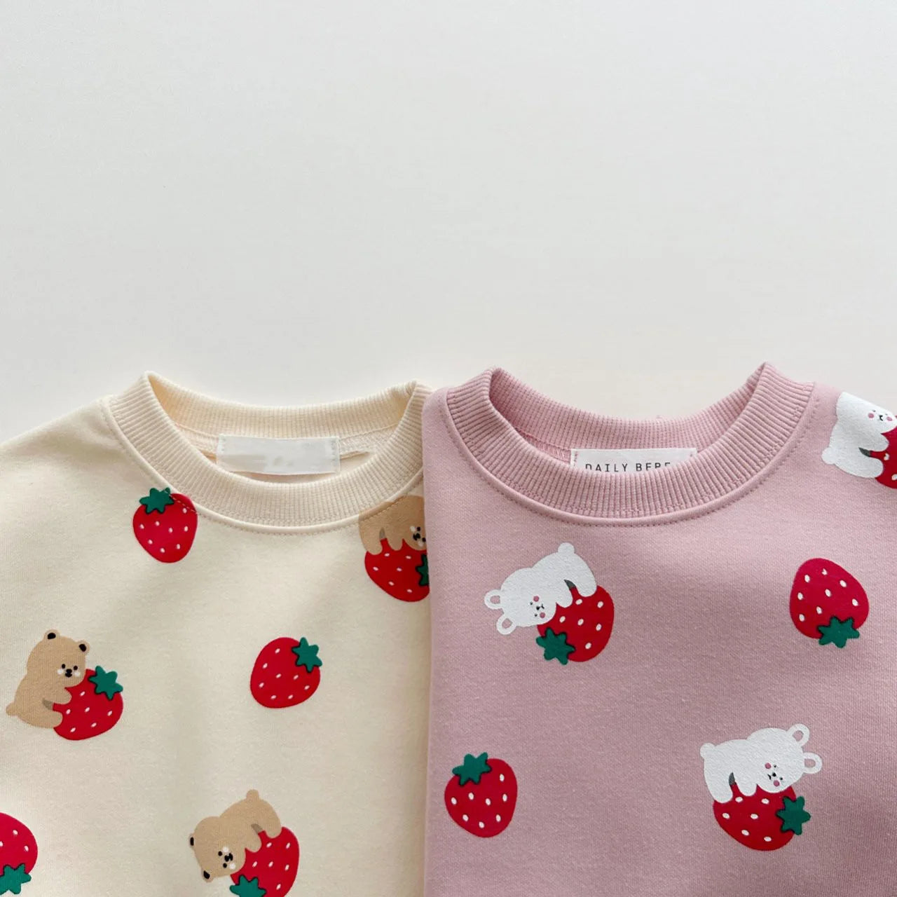 Set tuta in cotone per bambini Fragoline