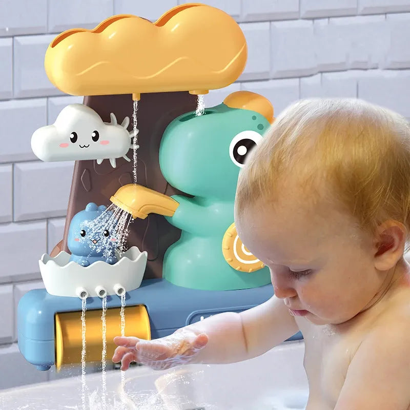Juego de Baño Baño con Mamá Dinosaurio