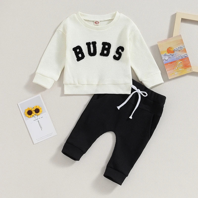 Set tuta in cotone per bambini Bubs multicolore