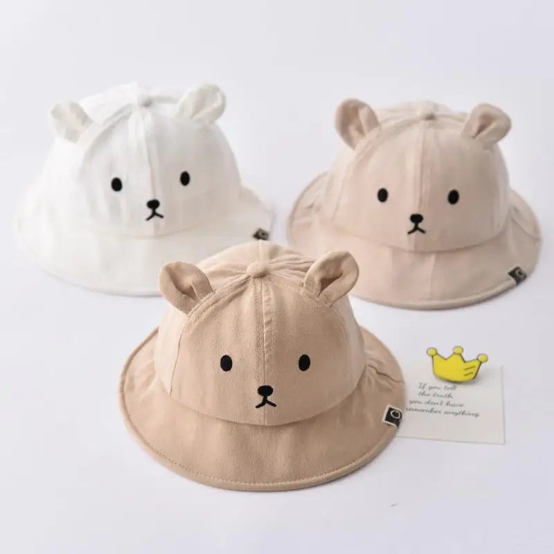 Cappellino estivo animaletti per bambini multivariante