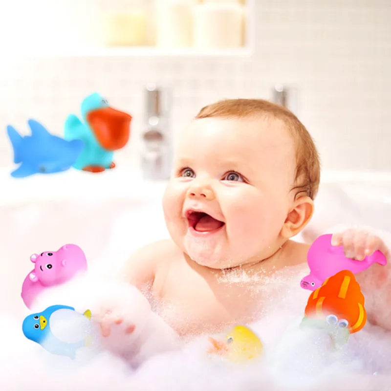 Set da 10 Animali Galleggianti per bambini