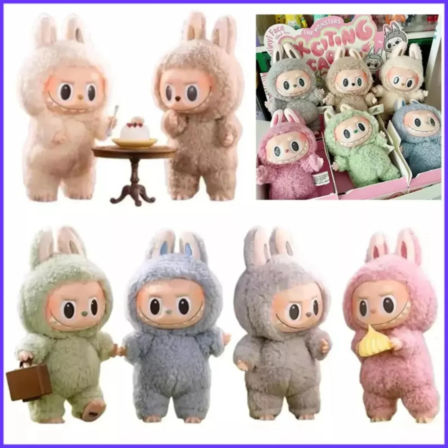 Labubu Coniglietto Mostro – Edizione Collezione 17 cm