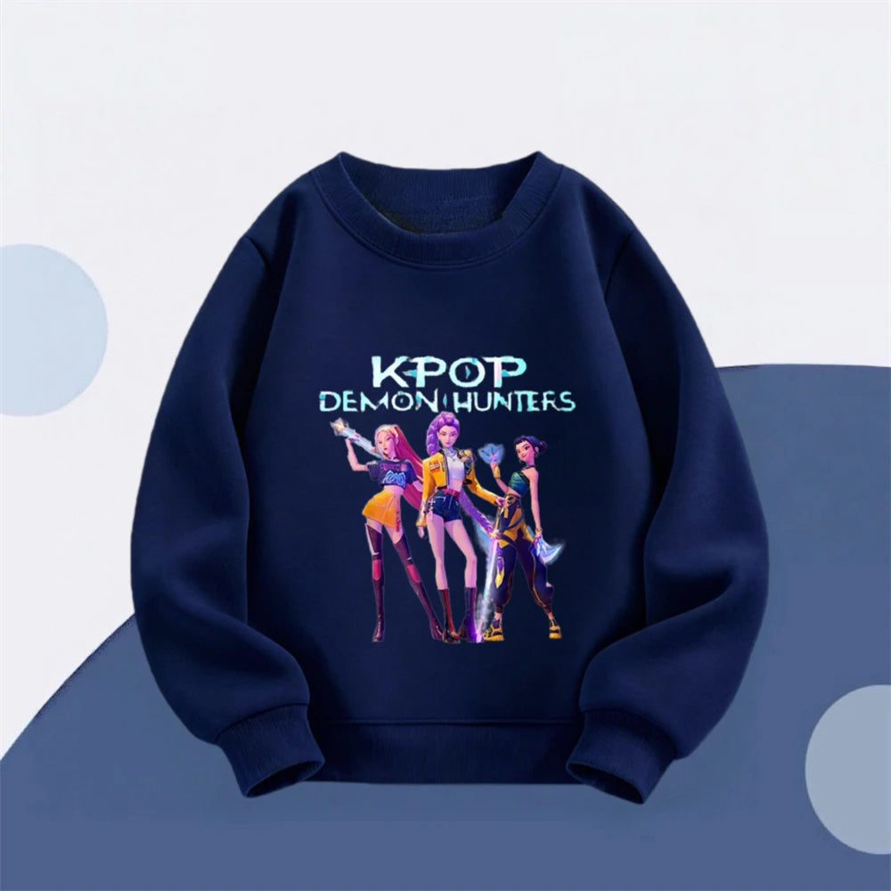 Felpa KPOP In Vari Colori per Bambini da 18 Mesi a 7 Anni