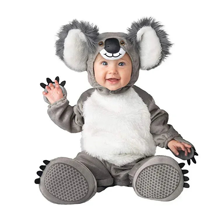Costume Travestimento per Bambini 6M-24M Multivariante Drago Leone Elefante